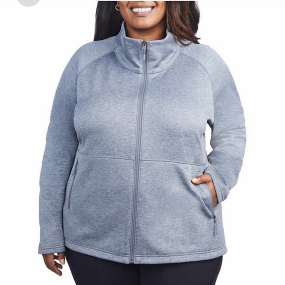 Kirkland Signature ladies full zip fleece jacket NWT - Picture 2 of 6